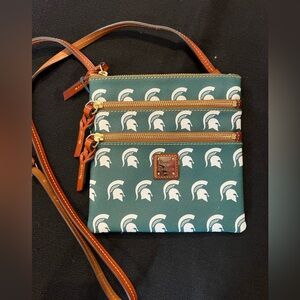 Michigan State Crossbody Purse - Dooney & Bourke